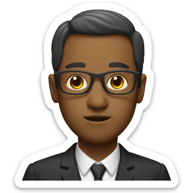 strict teacher sticker