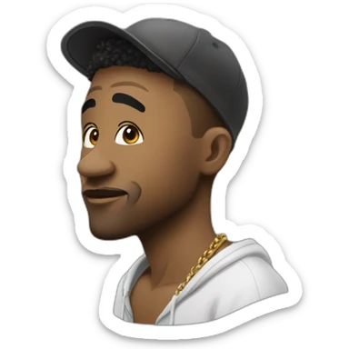 Le rappeur marseillais JUL sticker