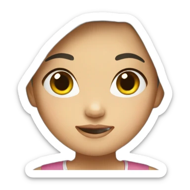 vietnamese girl sticker