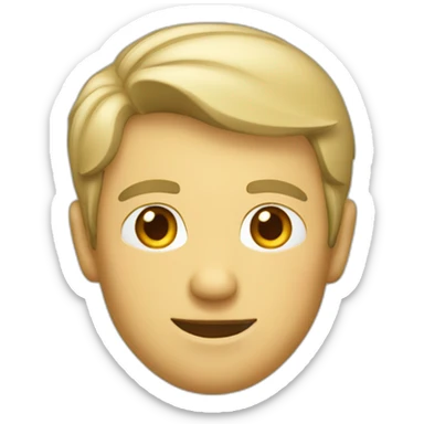 Homme habillé de manière classe sticker