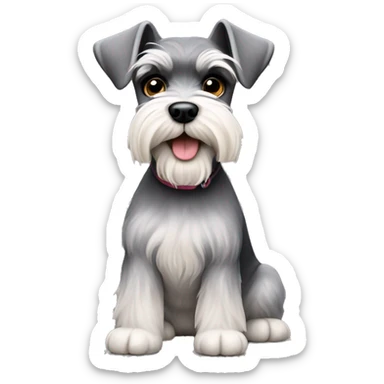 Mini schnauzer  sticker
