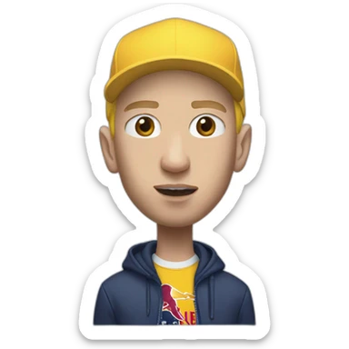 eminem, redbull sticker
