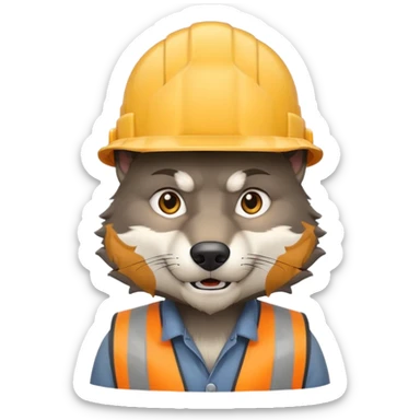 Es un lobo, líder que es el maestro constructor de la manada, y realiza muchos trabajos para acondicionar las casas y oficinas sticker
