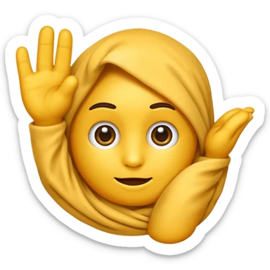 Un emoji qui ce frotte les mains et qui se lèche les babines avec un regard malicieux en coin sticker
