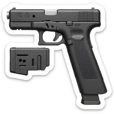 Glock whit a Kris vect mag sticker