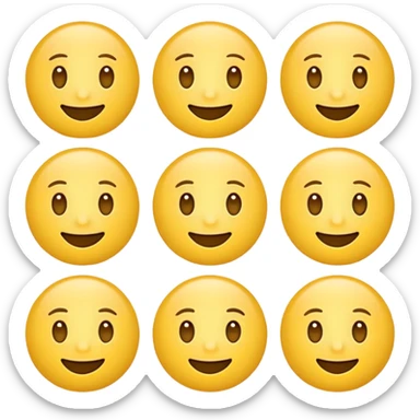 I didn't make any prompt about gender? make it like an original emoji. sticker