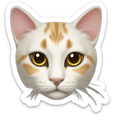 sacred birma cat sticker