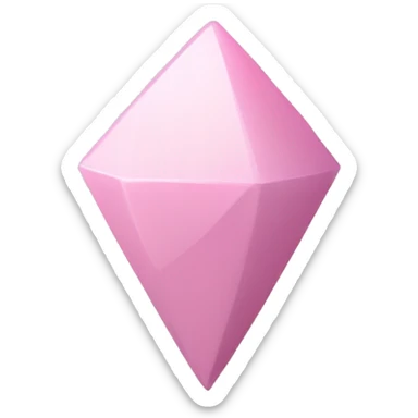 Pastel light pink plumbob sims sticker