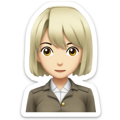 Sera Masumi from Detective Conan sticker