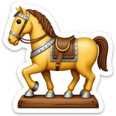 trojan horse sticker