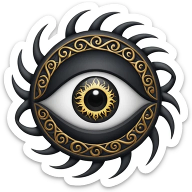 Eye of chaos sticker