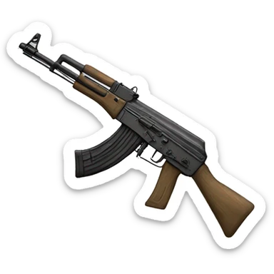 Airsoft AK sticker