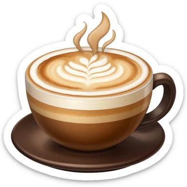 mono capuchino sticker