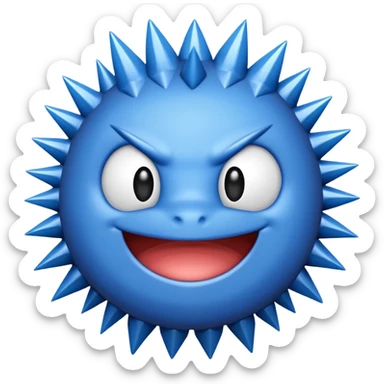 the discord verifed  tickmark which doesnt have a face which is a circle and has a spikey border sticker