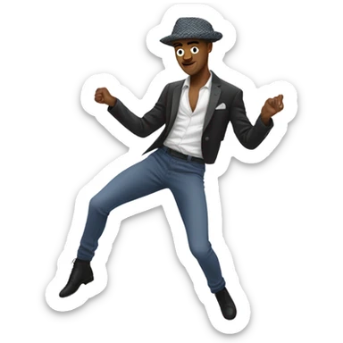 Justin Jefferson doing the griddy sticker