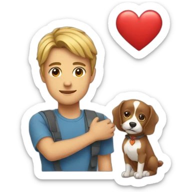 Heart with mini Yota sticker