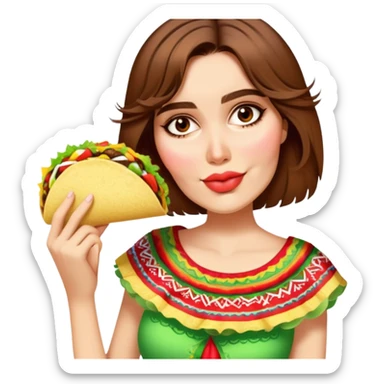 Taco Aficionado sticker