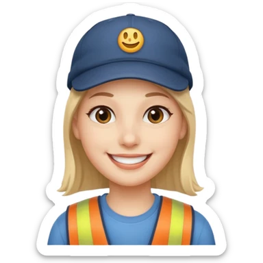 👌😁🧢 Combine these emojis and please, no body, just the head. sticker