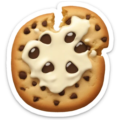 cookie with a mayonnaise  sticker