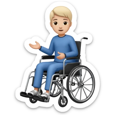 discapacidad fisica sticker