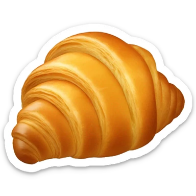 Croissant sticker