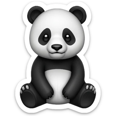 J'aimerais des émote de panda  Minecraft comme sur l'image mais remplacer le perssonnage par le panda de Minecraft et je veux que le fond sois noir. sticker