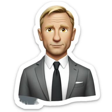 Daniel Craig sticker