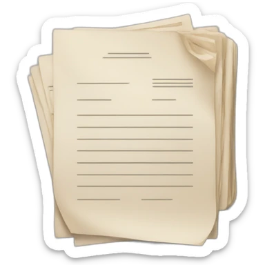 legal paperwork sticker