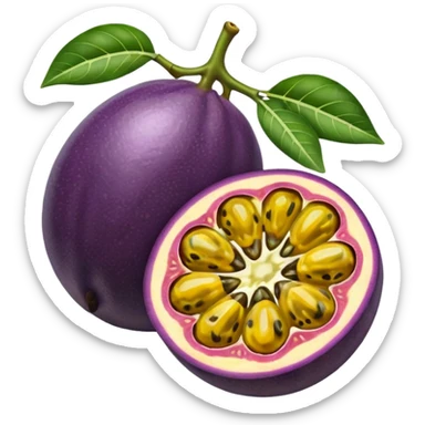 passion fruit sticker