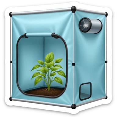 ventilation grow tent sticker