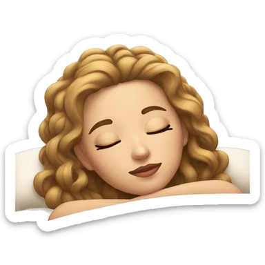 slepping beauty sticker