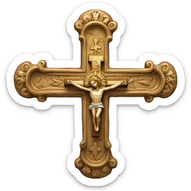 Serbian orthodox cross emoji  sticker