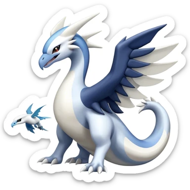 Combination lugia dialga sticker