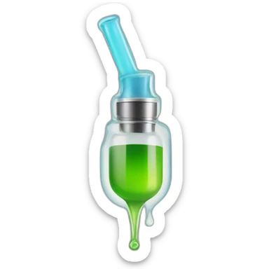 vape juice dropper sticker