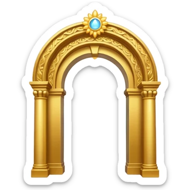 heavenly archway sticker