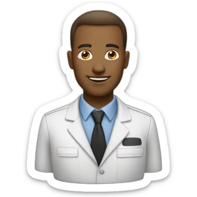 Entreprise blanc sticker