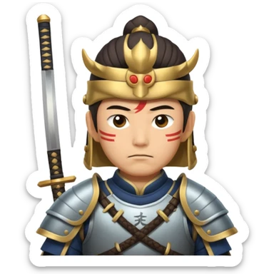 Japanese Castle Lord sticker