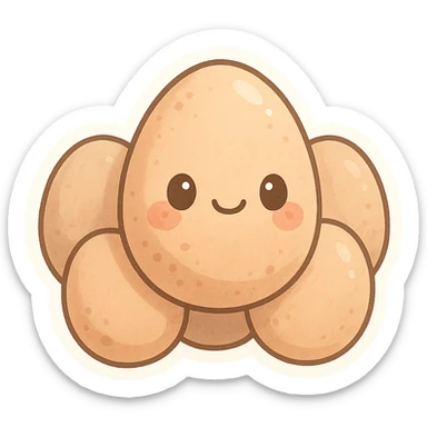 chicken eggs sticker