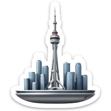 CN Tower sticker