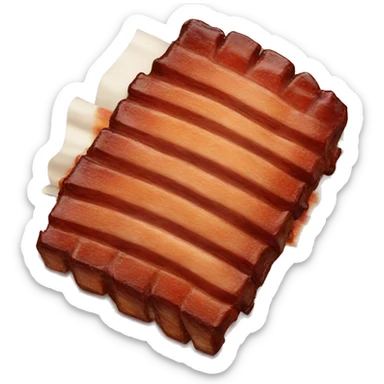 barbecue ribs  sticker