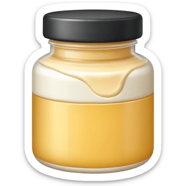 cream medicine sticker