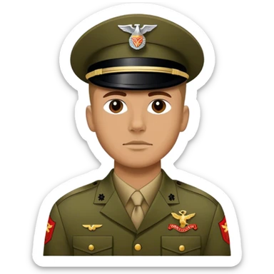 United States marine core sticker