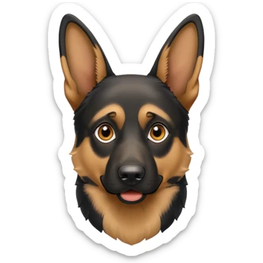 German shepard sticker