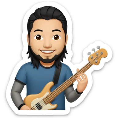 Chi Cheng (1970-2013) bassist of Deftones sticker