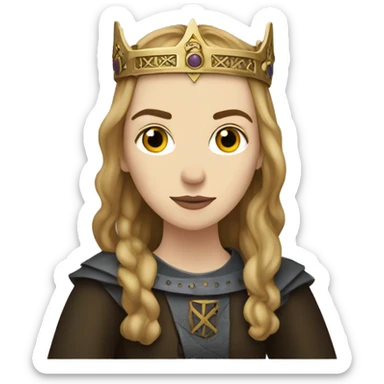 jodie comer medieval sticker