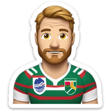 Les joueurs de rugby néo zélandais qui ont perdu face aux sud africain sticker