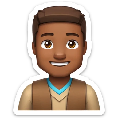 Minecraft villager sticker