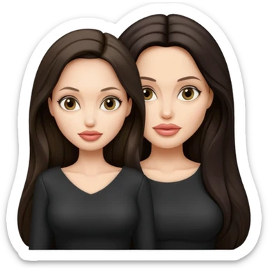 Angelina Jolie up to the waist sticker