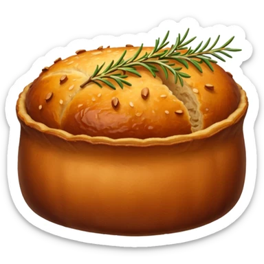 vegan christmas roast sticker