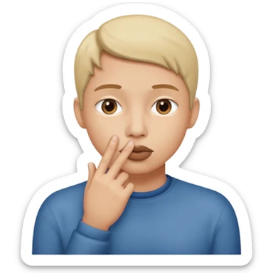 말하기 금지 sticker